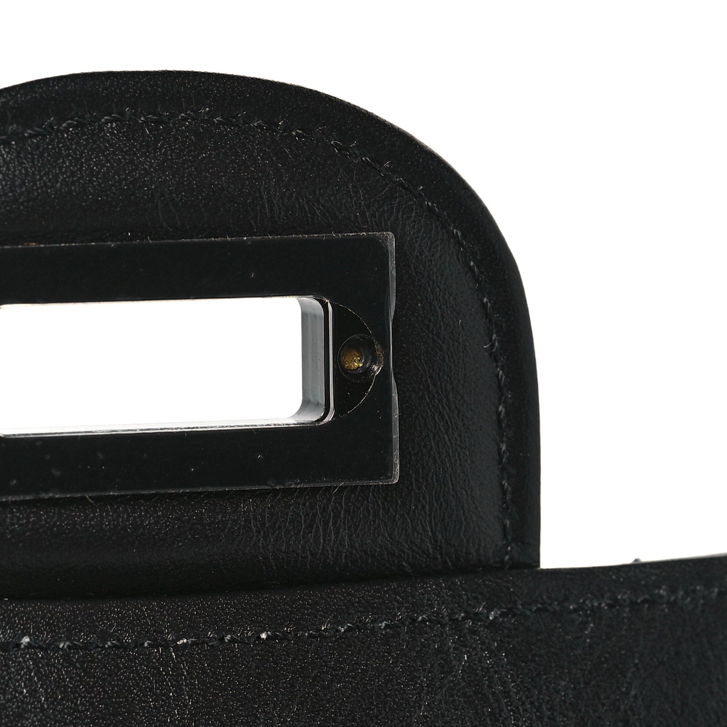 Aged Calfskin Chevron Quilted 2.55 Reissue Mini Flap So Black