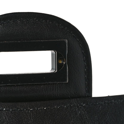Chanel Aged Calfskin Chevron Quilted 2.55 Reissue Mini Flap So Black 10 of 10