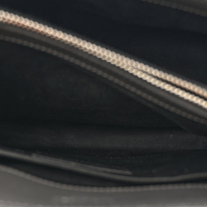 Saint Laurent Calfskin Y Quilted Monogram Small Loulou Chain Satchel Earth 6 of 13