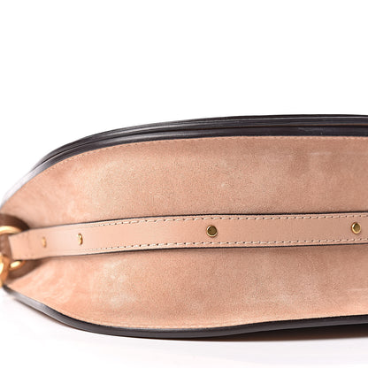 Chloe Calfskin Suede Medium Nile Bracelet Bag Biscotti Beige 8 of 9