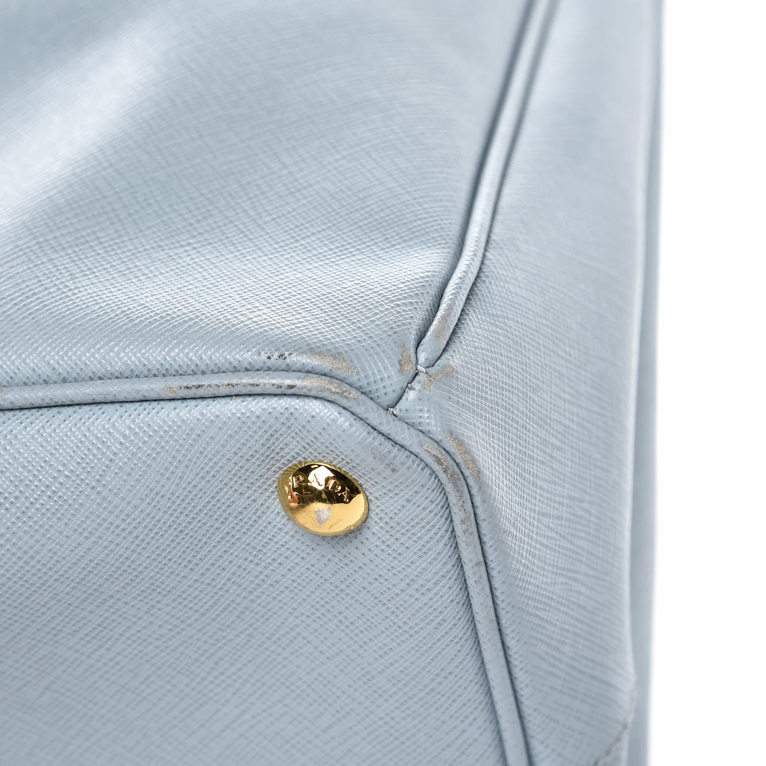 Prada Saffiano Cuir Medium Double Bag Astrale 13 of 15