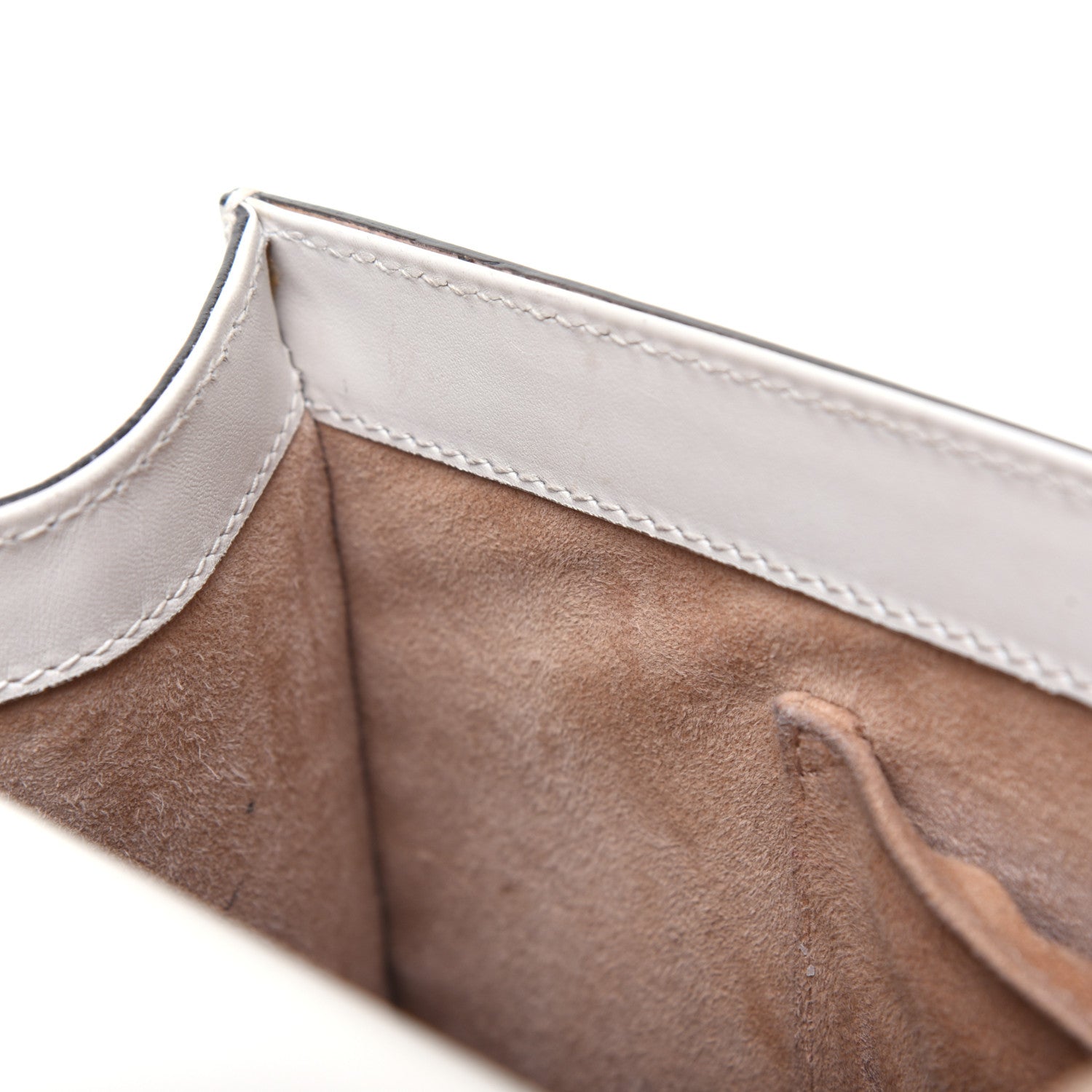 Gucci Calfskin Small Sylvie Shoulder Bag Off White 18 of 38