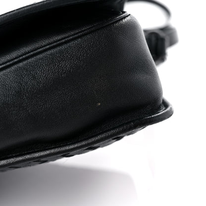 Bottega Veneta Nappa Intrecciato Flap Crossbody Black 10 of 13