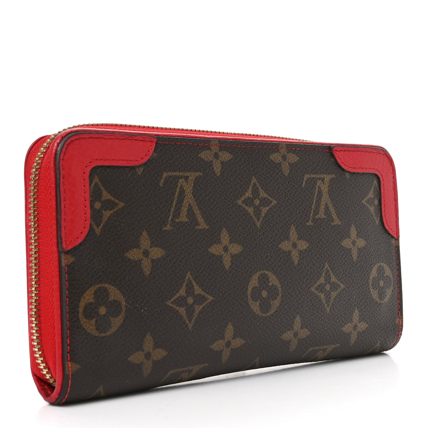 Monogram Retiro Zippy Wallet Cherry