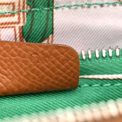 Hermes Epsom Silk'in Compact Wallet Gold 8 of 9