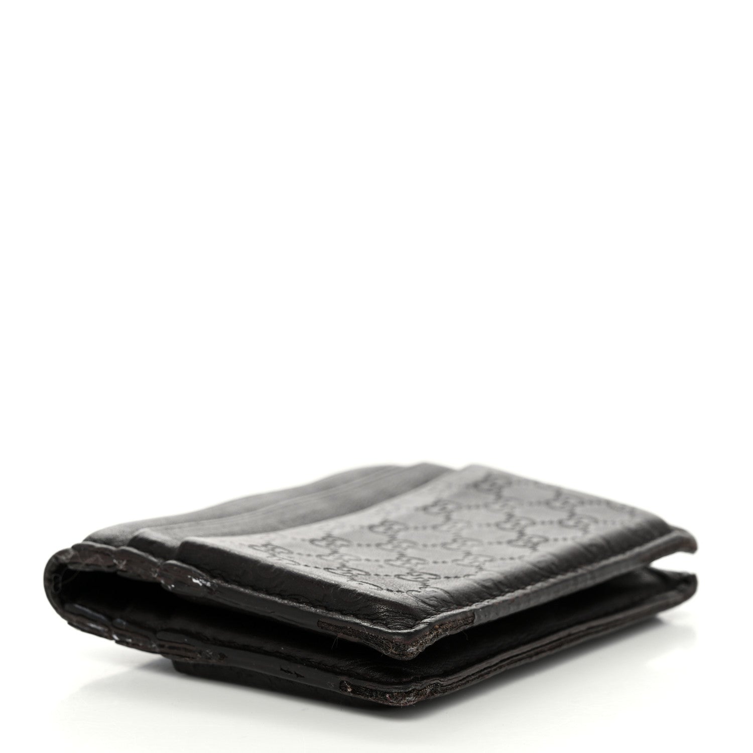 Gucci Guccissima Card Holder Brown 4 of 9