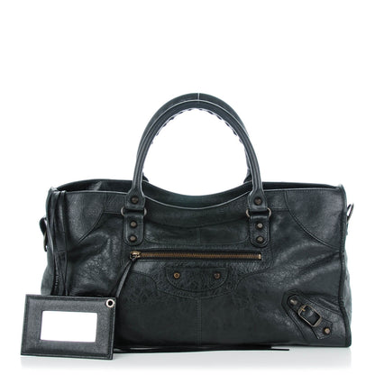 Balenciaga Agneau Classic Hardware Part Time Black 1 of 7