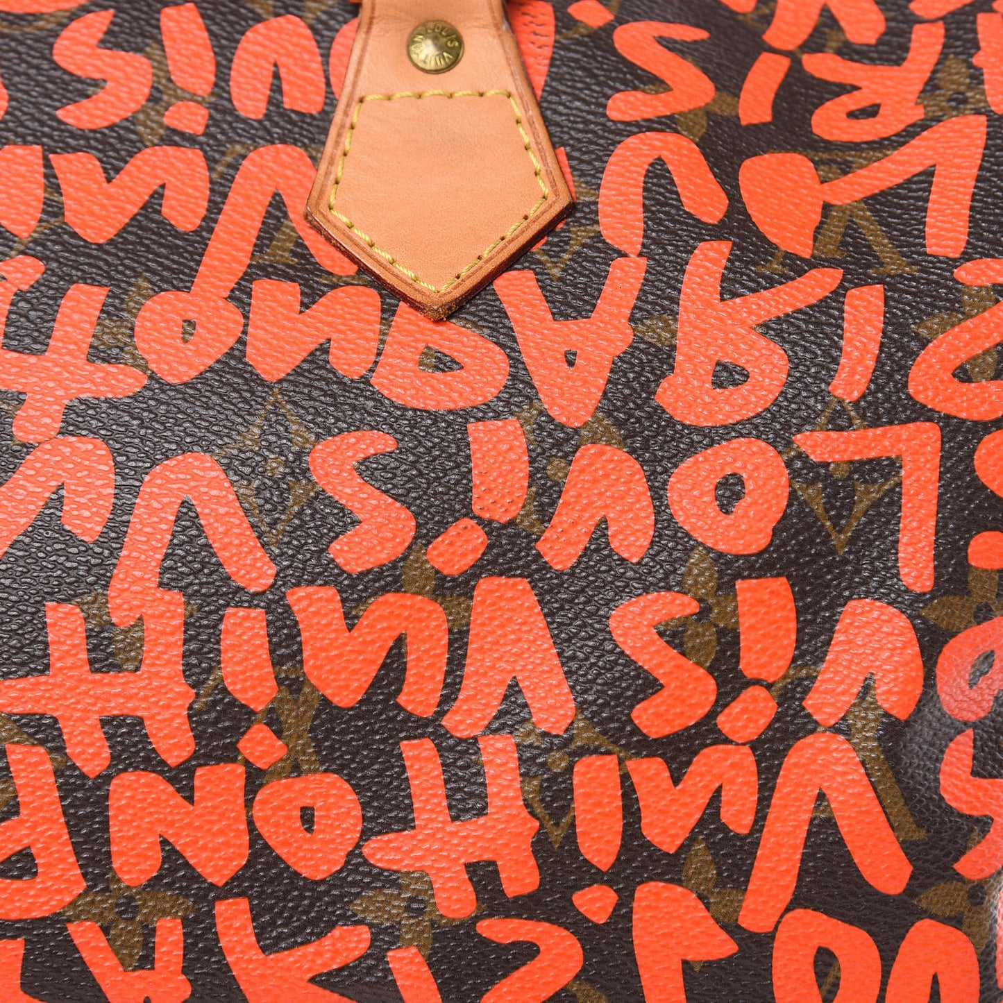 Monogram Graffiti Speedy 30 Orange