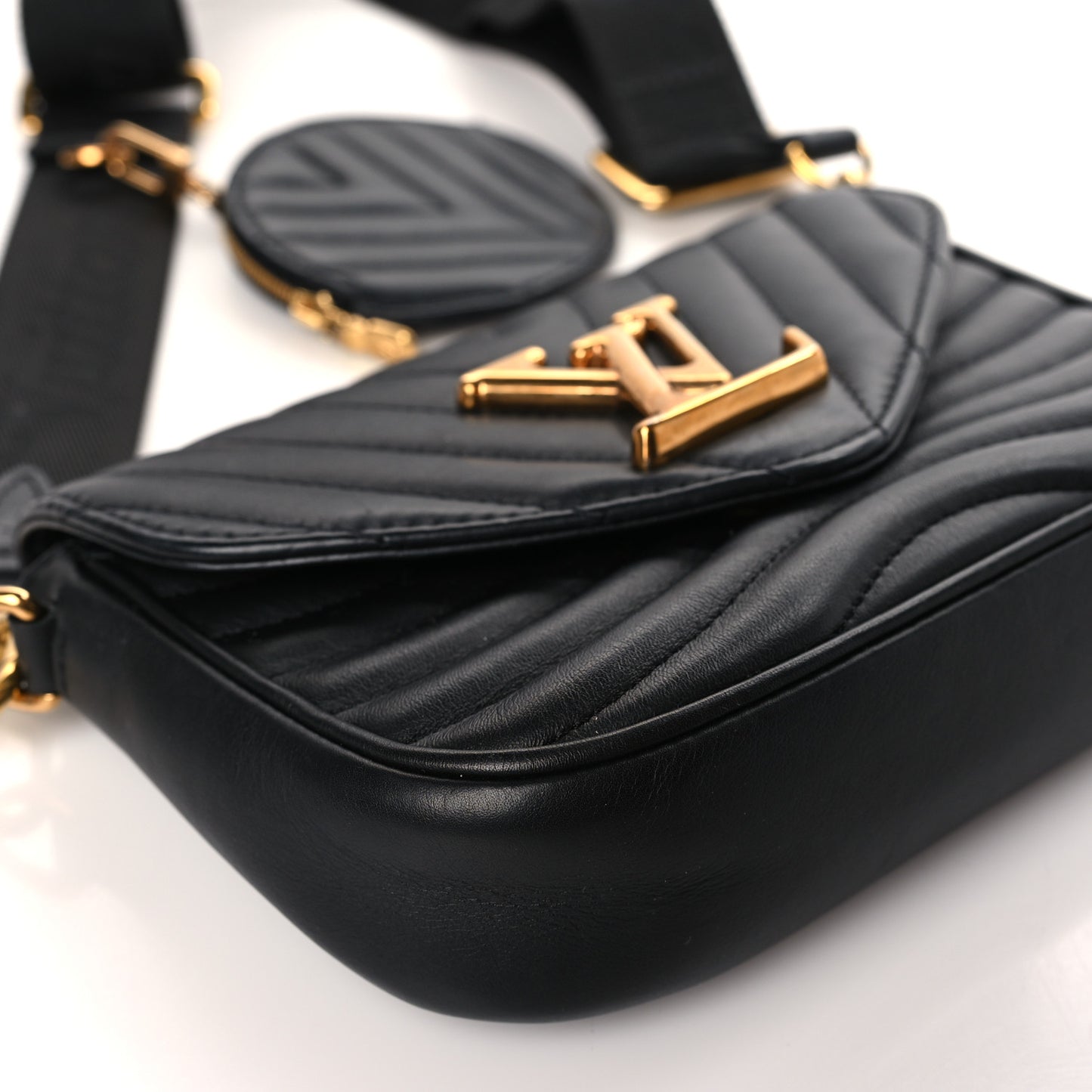 Calfskin New Wave Multi Pochette Black