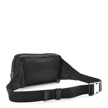Prada Tessuto Nylon Saffiano Belt Bag Black 3 of 12
