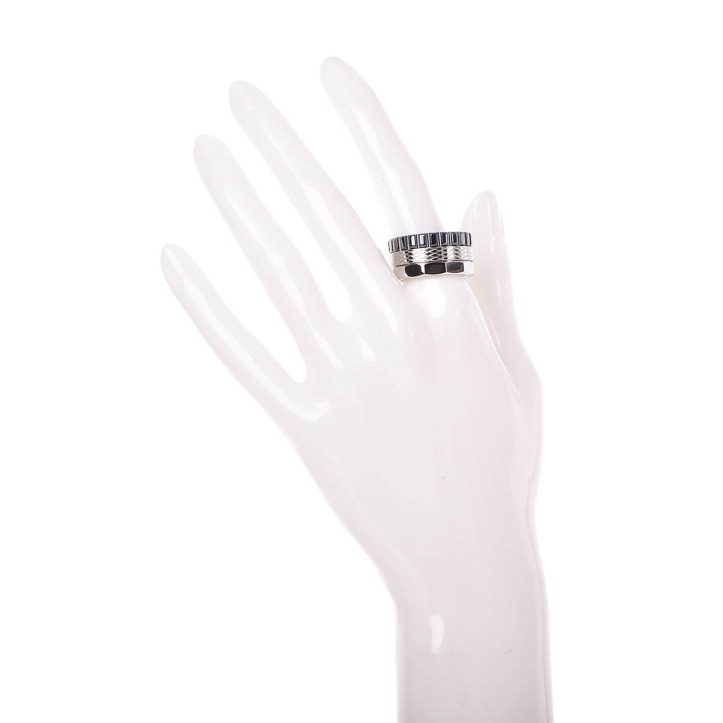 Stainless Steel Titanium Paloma Caliper Ring 60 9