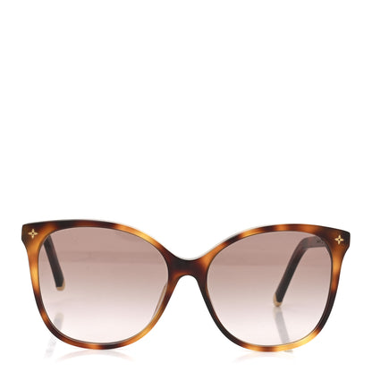 Louis Vuitton Acetate My Monogram Light Cat Eye Sunglasses Z1659E Light Tortoise 2 of 7