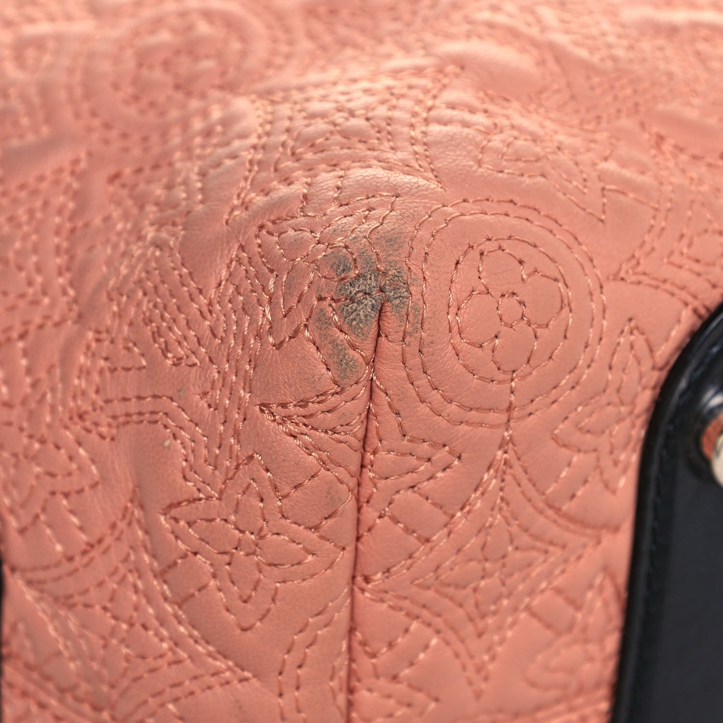 Monogram Lambskin Antheia Hobo PM Rose
