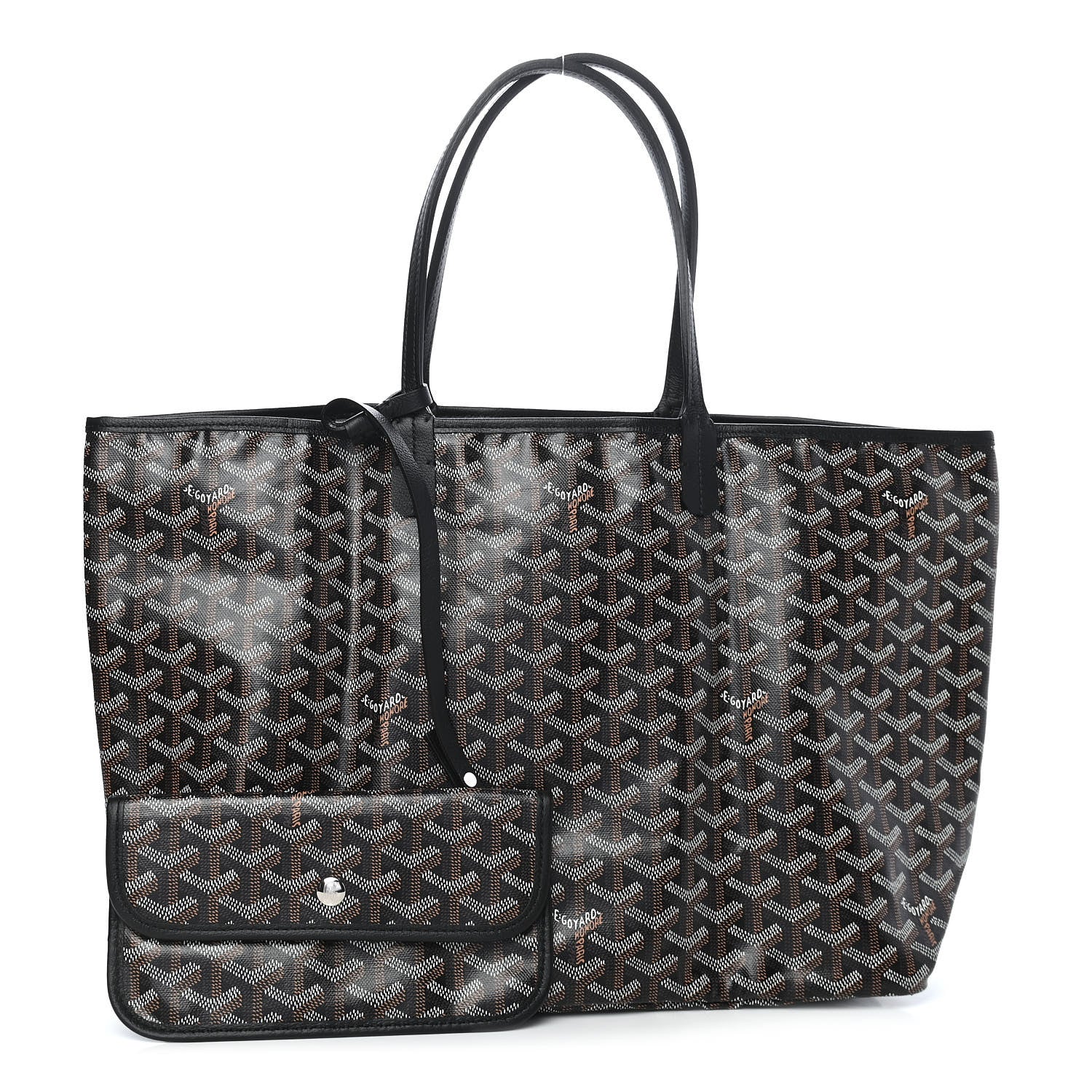 Goyard Goyardine Saint Louis PM Black 1 of 8