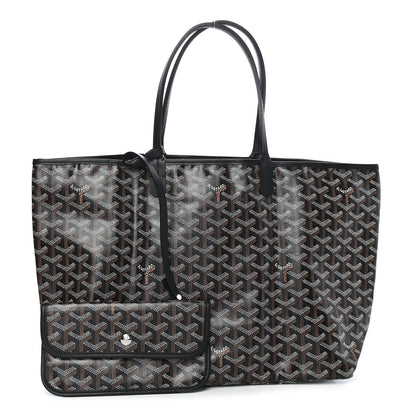 Goyard Goyardine Saint Louis PM Black 1 of 8