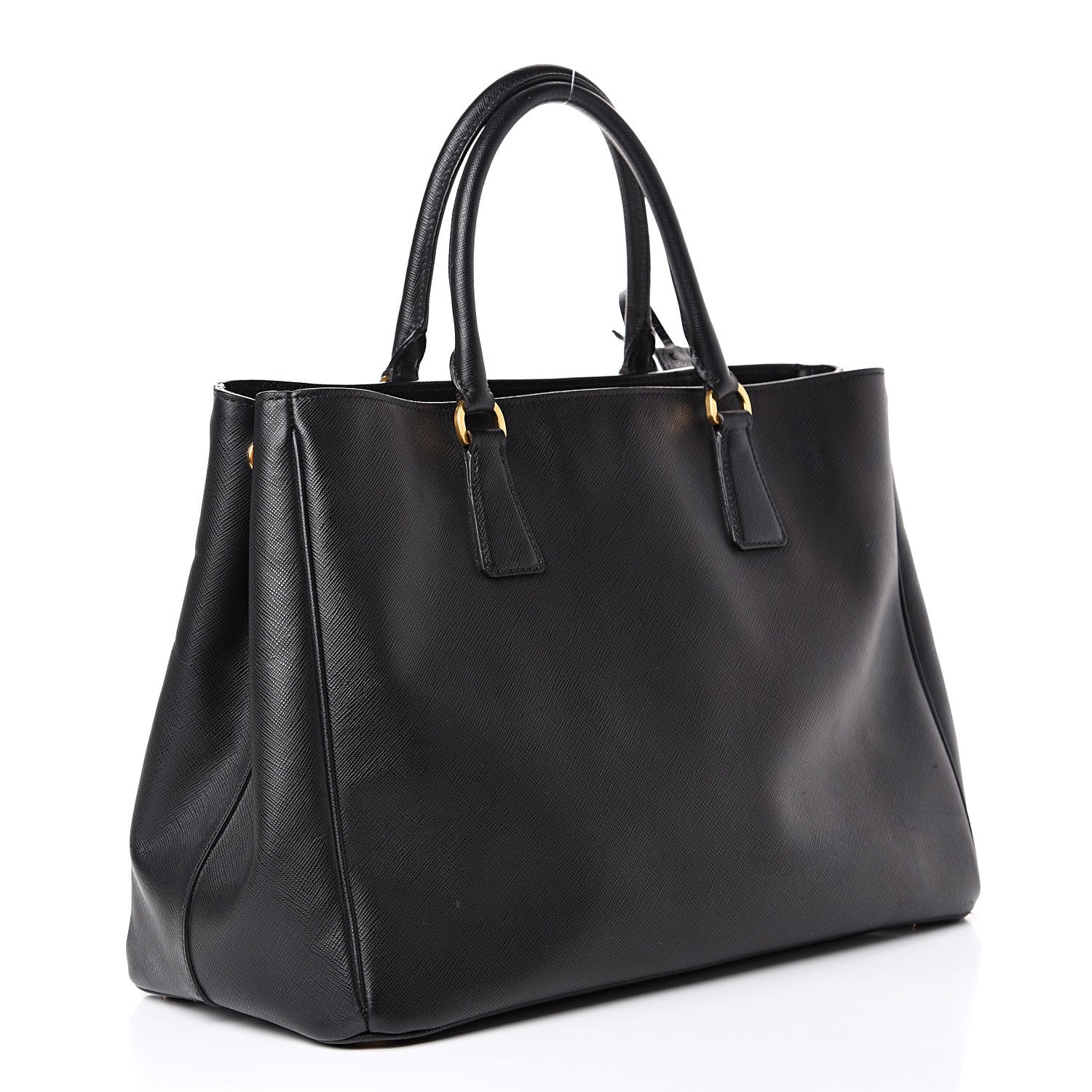 Prada Saffiano Lux Large Tote Black 2 of 15