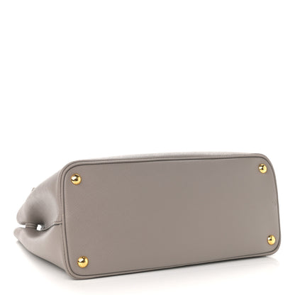 Prada Saffiano Cuir Medium Double Bag Argilla 4 of 11