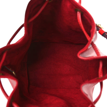 Louis Vuitton Epi Petit Noe Castillan Red 5 of 9