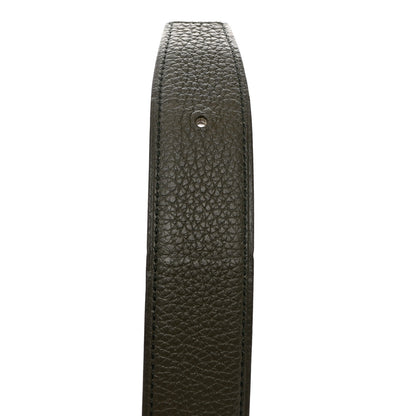 Hermes Box Togo PVD Plated 32mm H Belt 80 Plomb Vert De Gris 4 of 9