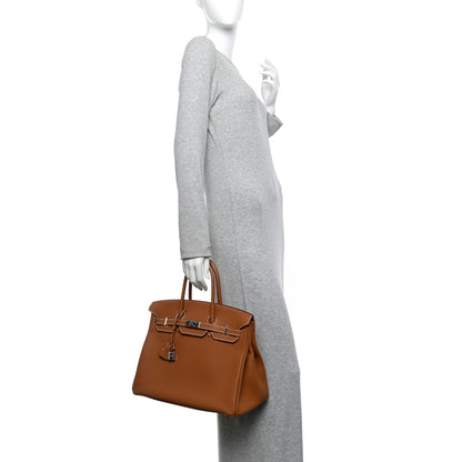 Hermes Togo Birkin 35 Gold 2 of 11