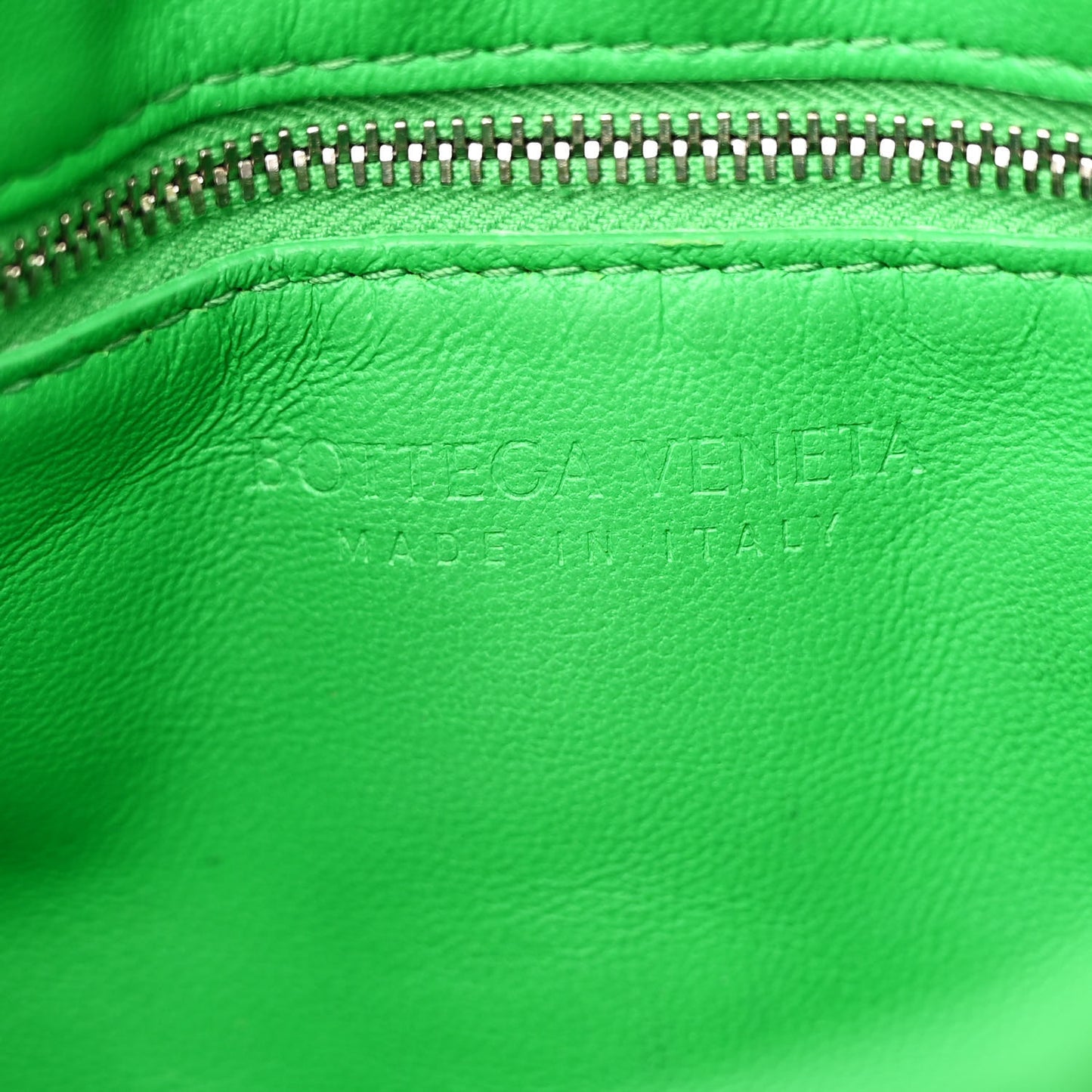 Nappa Maxi Intreccio Padded Cassette Crossbody Bag Parakeet