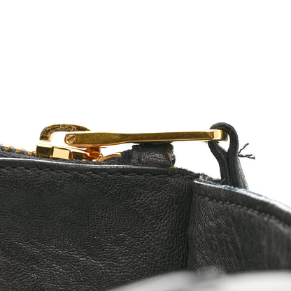 Miu Miu Denim Matelasse Biker Tote Avio 12 of 16
