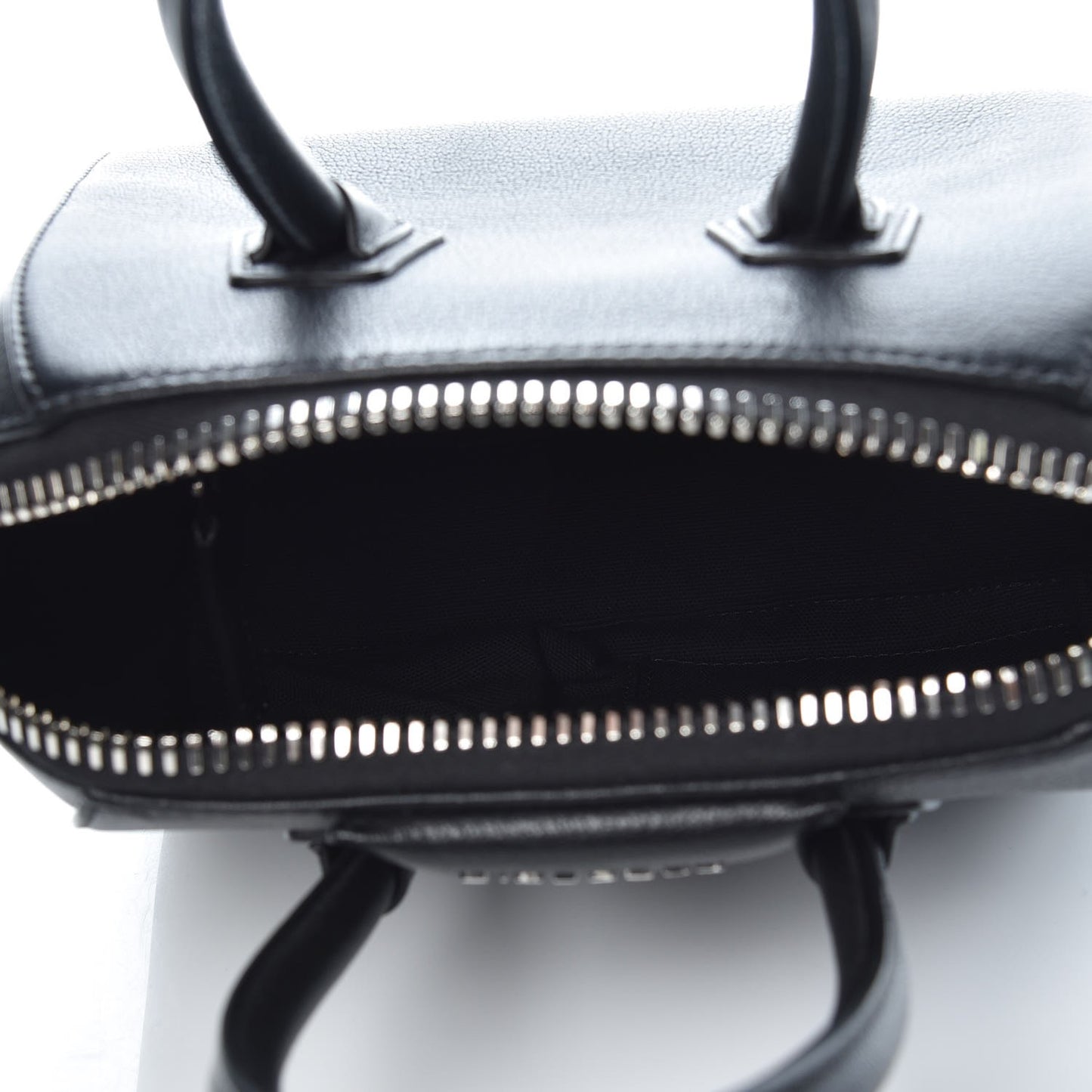 Sugar Goatskin Mini Antigona Black