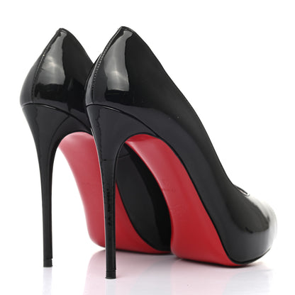 Christian Louboutin Patent New Very Prive 120 Pumps 36 Black 4 of 8