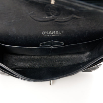 Chanel Patent Quilted Medium Double Flap Black 5 of 12