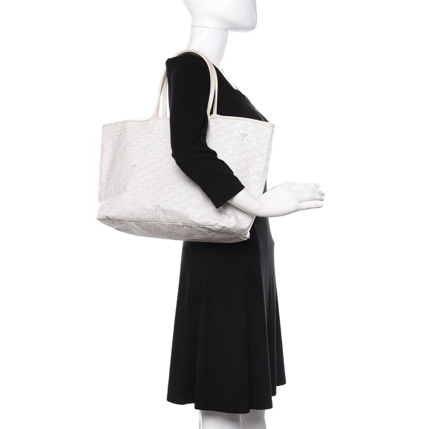 Goyardine Saint Louis PM White