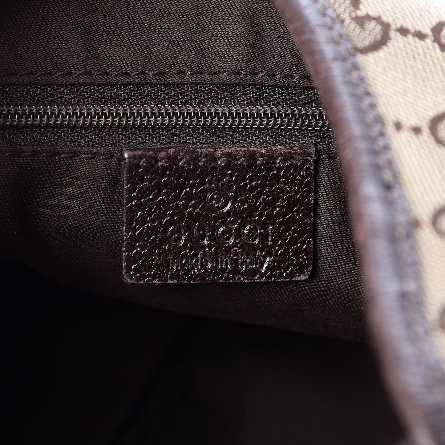 Monogram Medium Abbey D Ring Hobo Brown