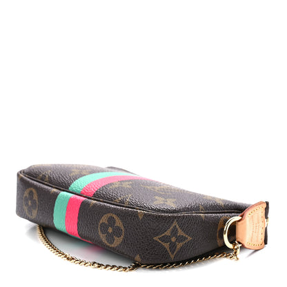 Louis Vuitton Monogram My LV Heritage Mini Pochette Accessories Vert Fuchsia 9 of 11