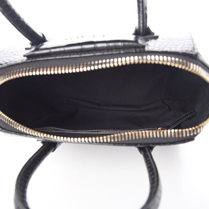 Givenchy Calfskin Crocodile Embossed Small Antigona Black 5 of 10