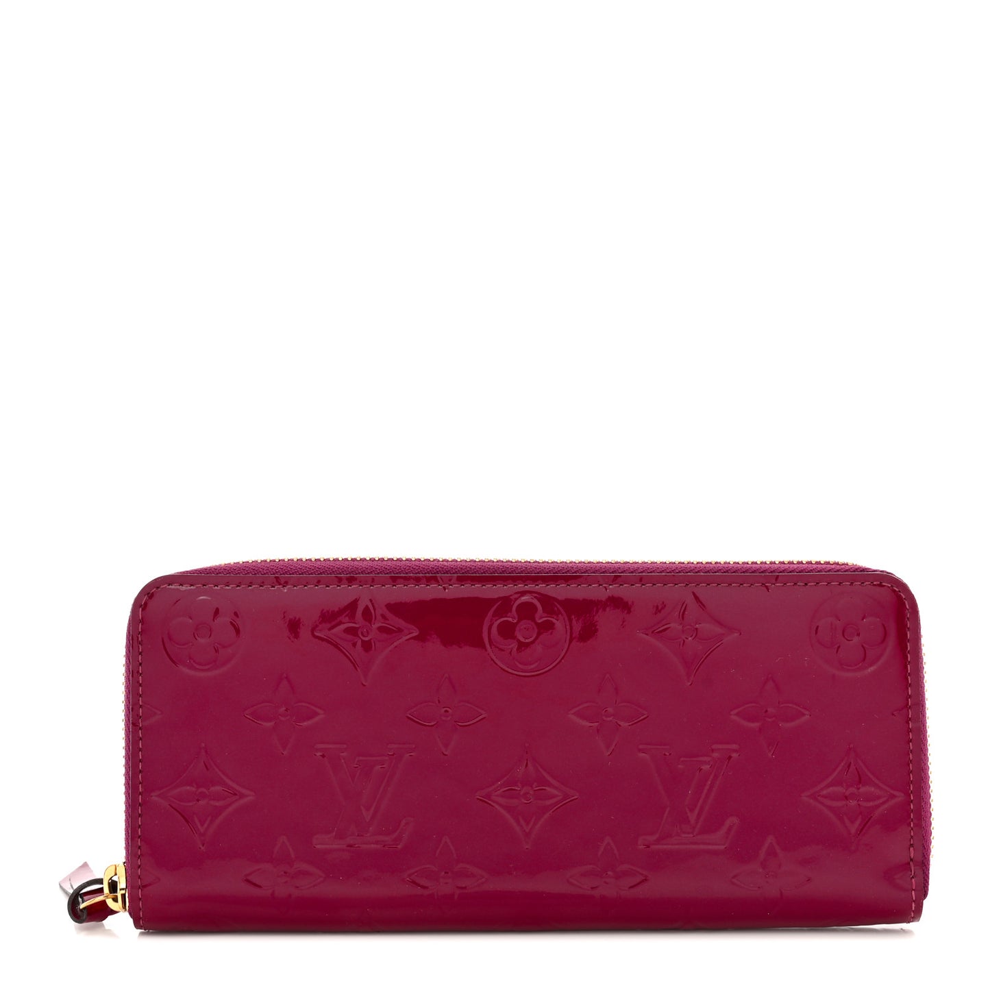 Vernis Clemence Wallet Magenta