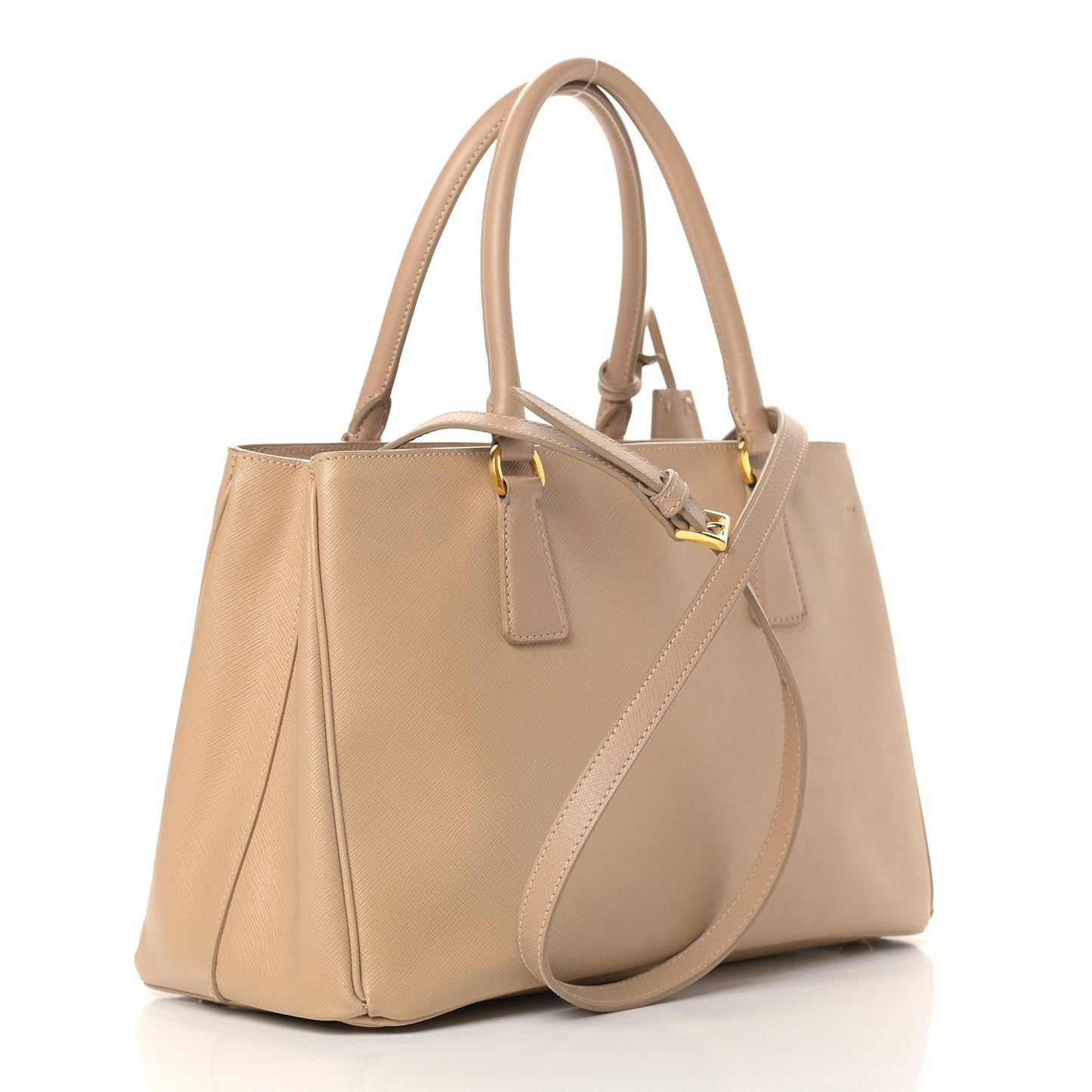 Saffiano Lux Small Tote Sabbia