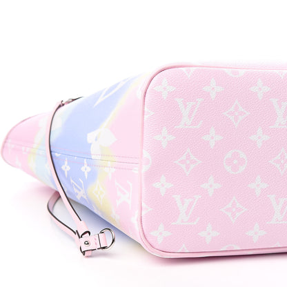 Louis Vuitton Monogram Escale Neverfull MM Pastel 9 of 10