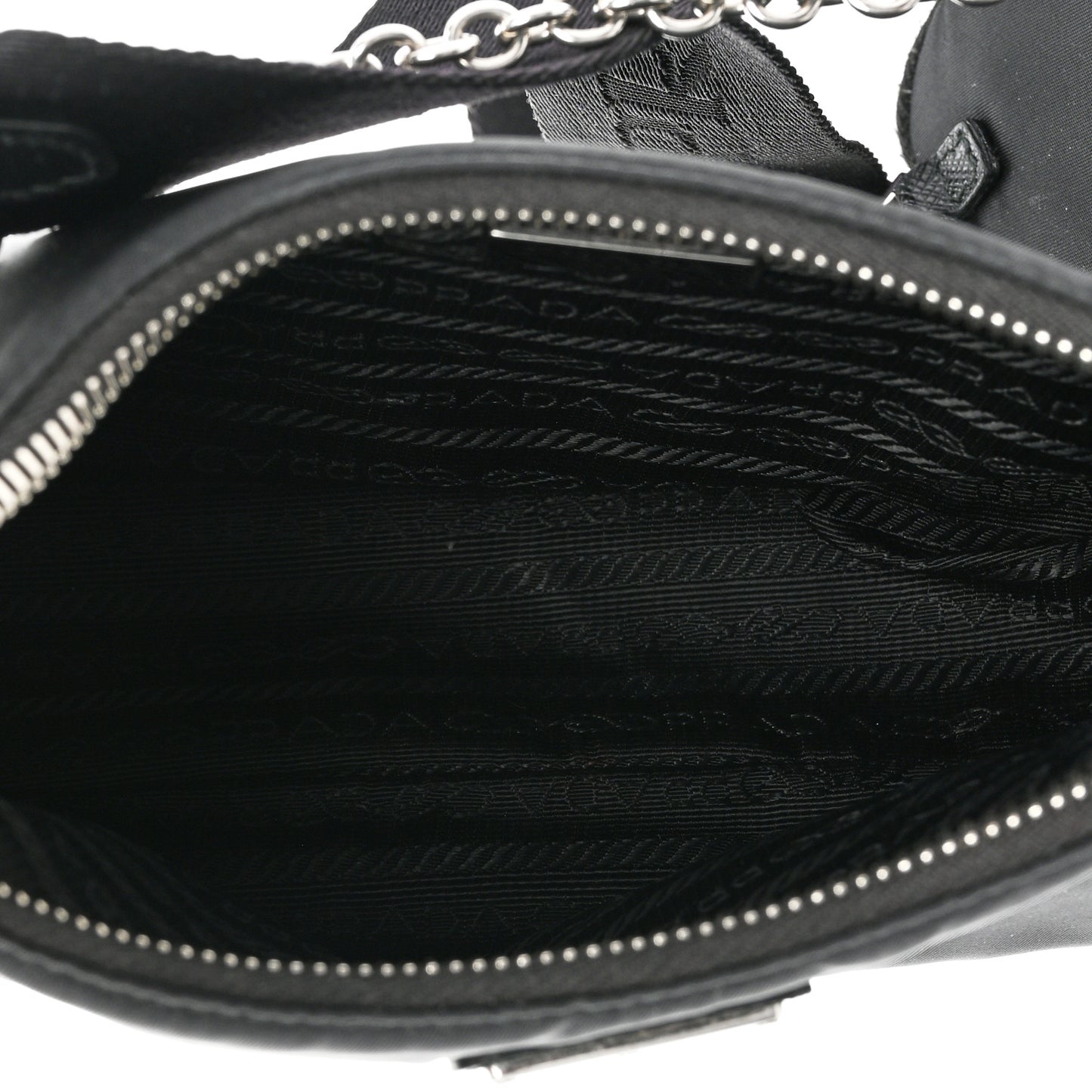 Nylon Re-Edition 2005 Shoulder Bag Black