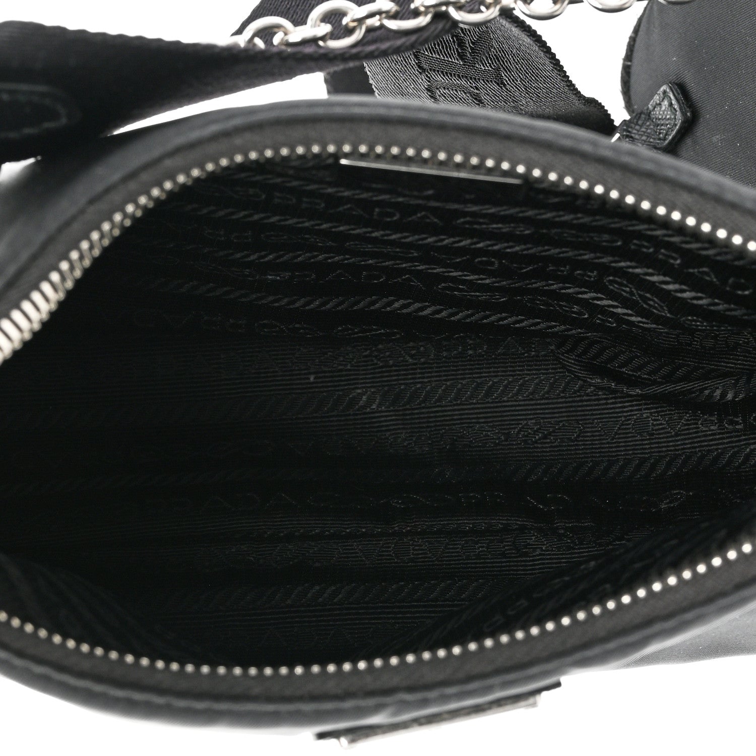 Prada Nylon Re-Edition 2005 Shoulder Bag Black 5 of 8
