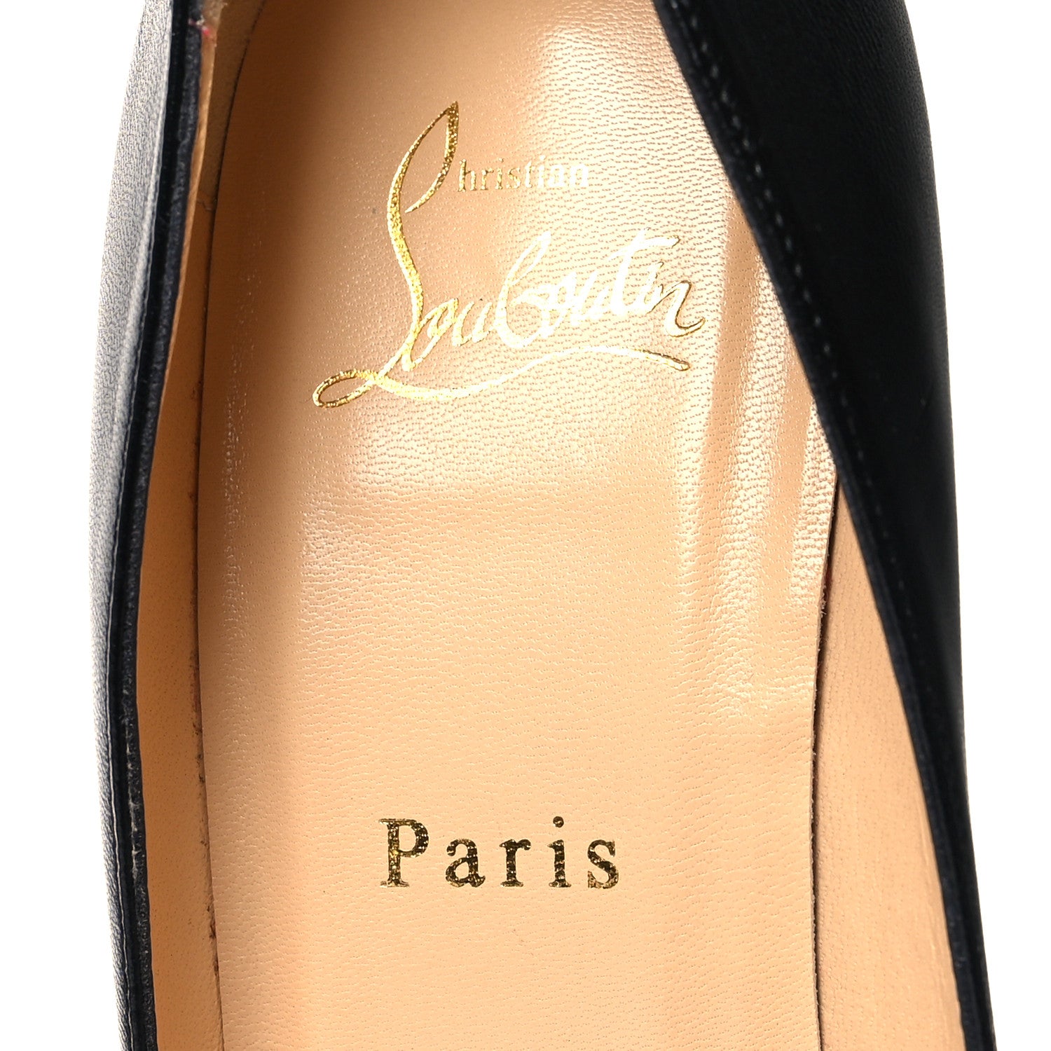 Christian Louboutin Shiny Nappa Pigalle Plato 100 Pumps 39 Black 7 of 7