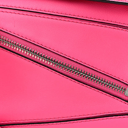 Loewe Calfskin Mini Puzzle Bumbag Neon Pink 7 of 9