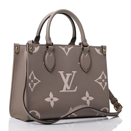 Louis Vuitton Empreinte Monogram Giant Onthego PM Tourterelle Creme 2 of 4