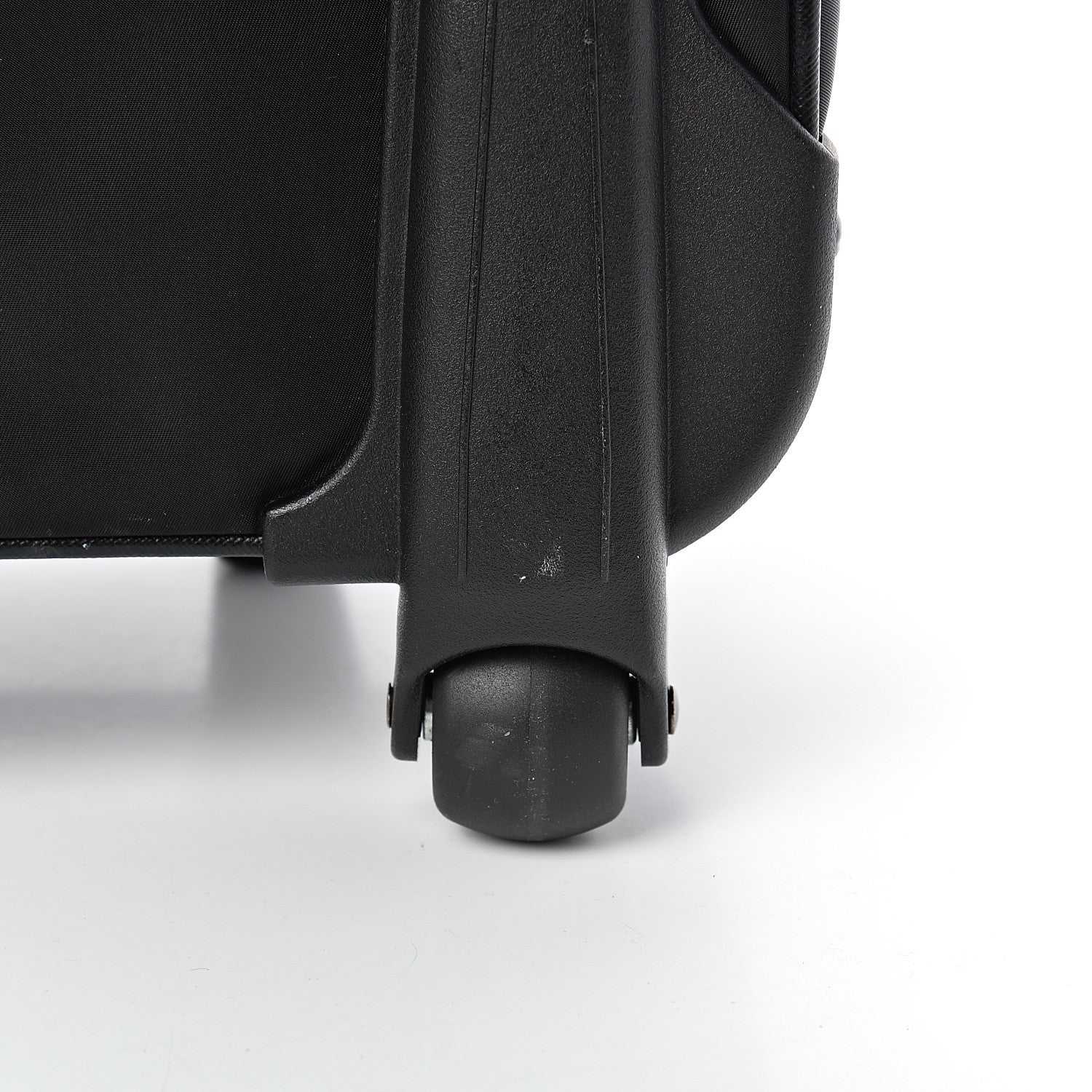Prada Tessuto Nylon Saffiano Trolley Luggage Black 17 of 32