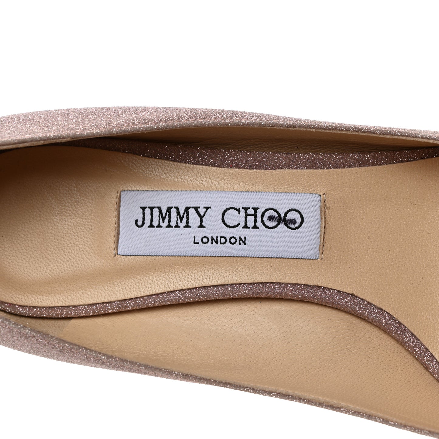 Coarse Glitter Pointy Toe 60 Pumps 37.5 Pink