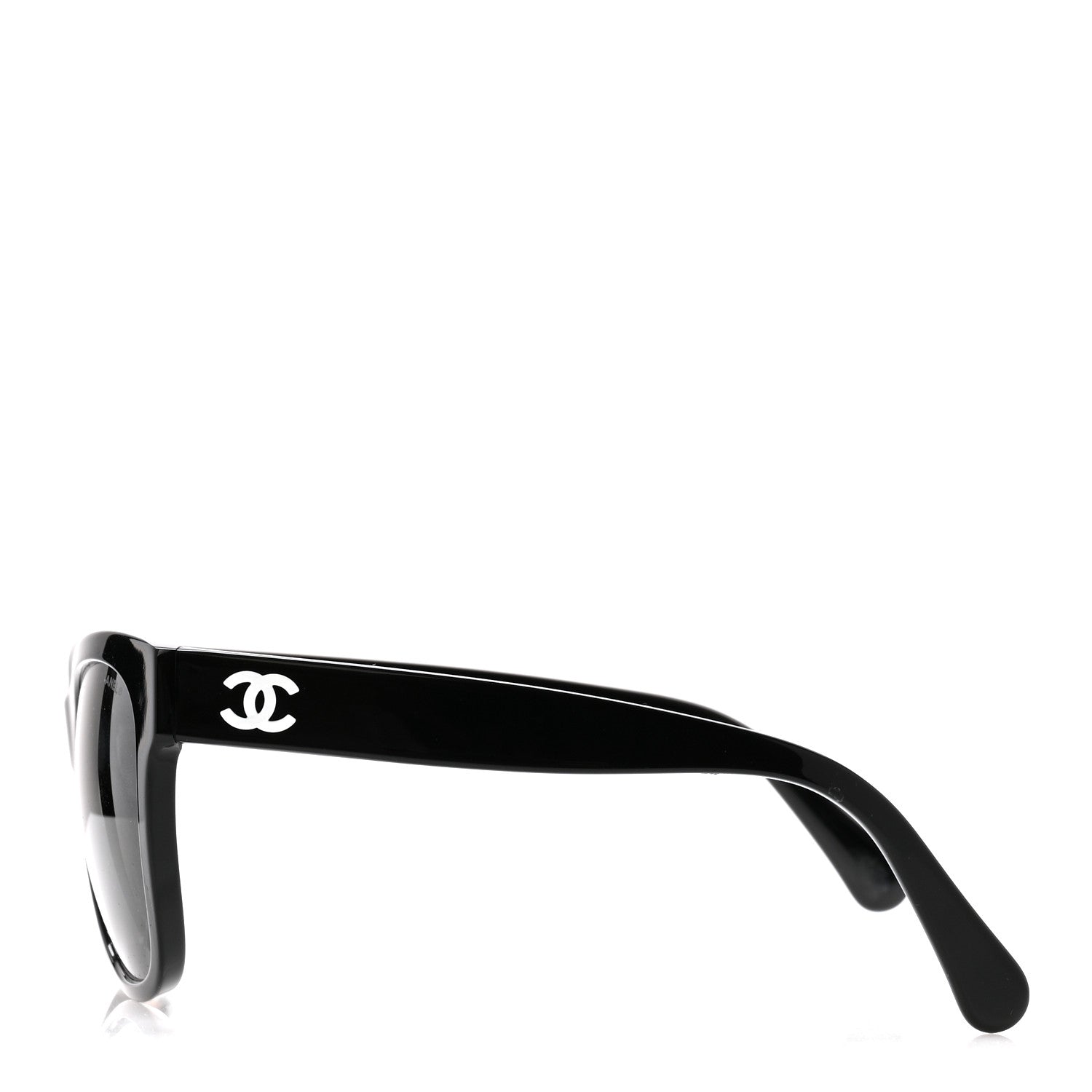 Chanel Acetate Square CC Sunglasses 5380-A Black 3 of 8