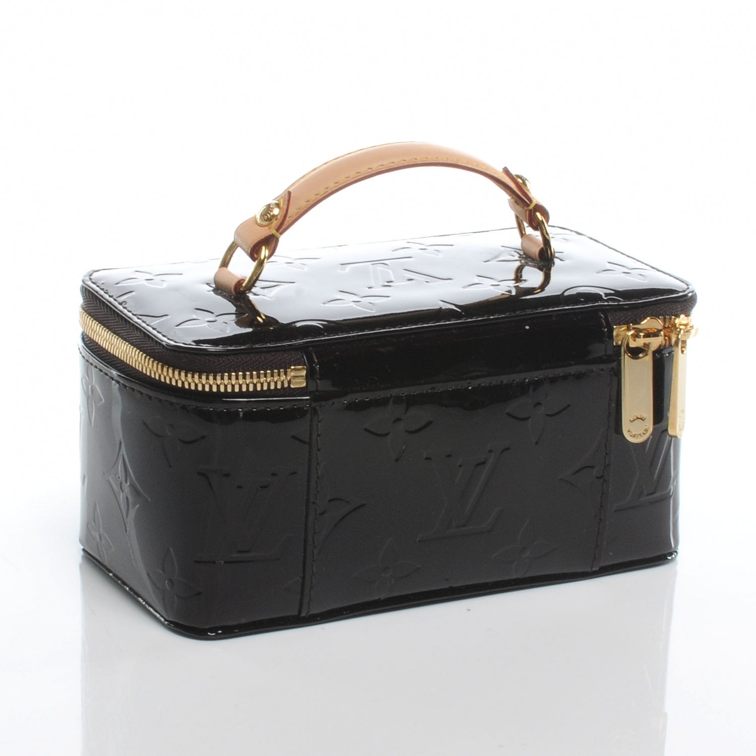 Louis Vuitton Vernis Vanity Jewel Case Amarante 3 of 7