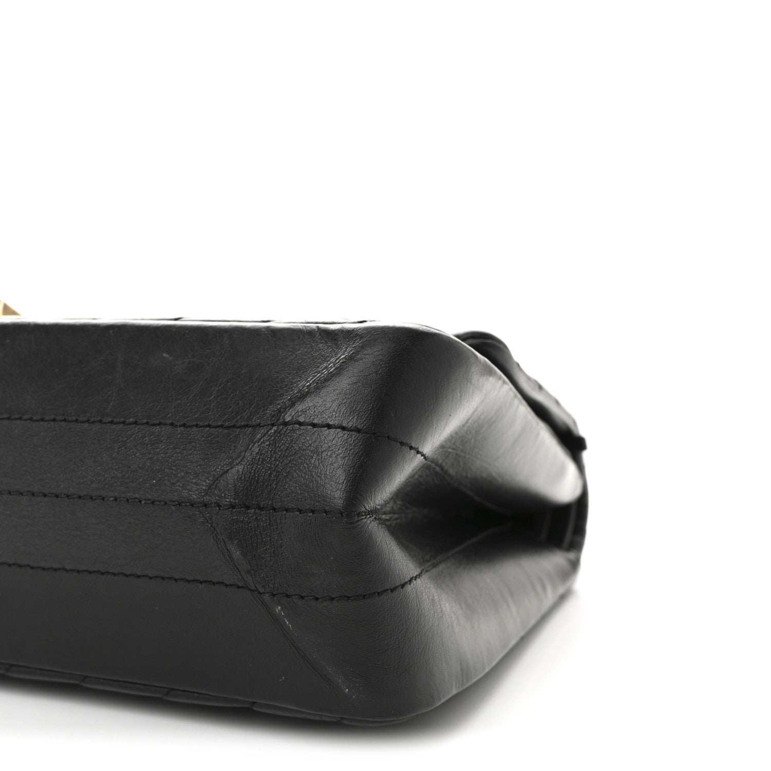 Chanel Aged Calfskin Chevron Quilted 2.55 Reissue 226 Flap Black 10 of 10