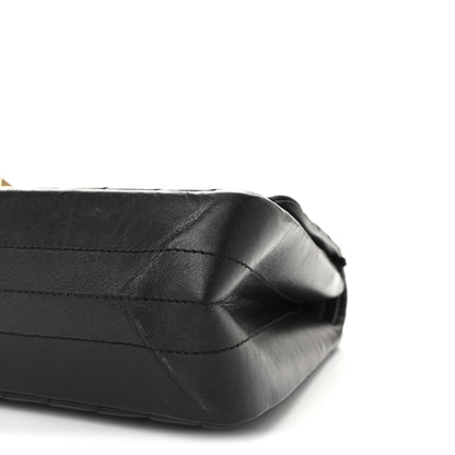 Chanel Aged Calfskin Chevron Quilted 2.55 Reissue 226 Flap Black 10 of 10