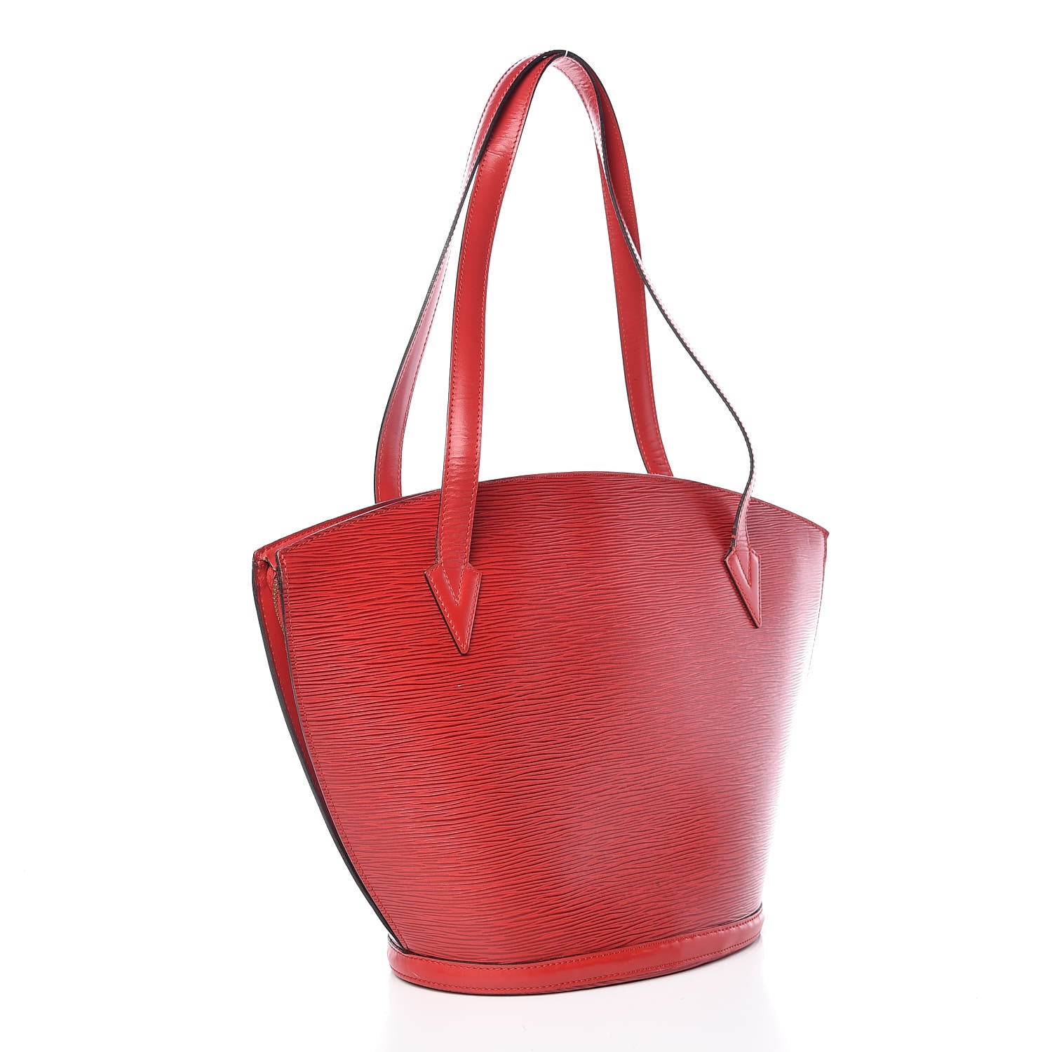 Louis Vuitton Epi Saint Jacques GM Castillan Red 3 of 18