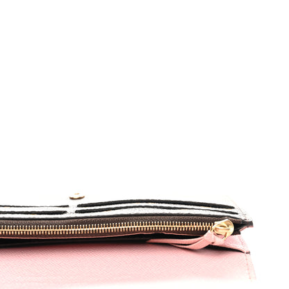 Louis Vuitton Monogram Emilie Wallet Rose Ballerine 8 of 9