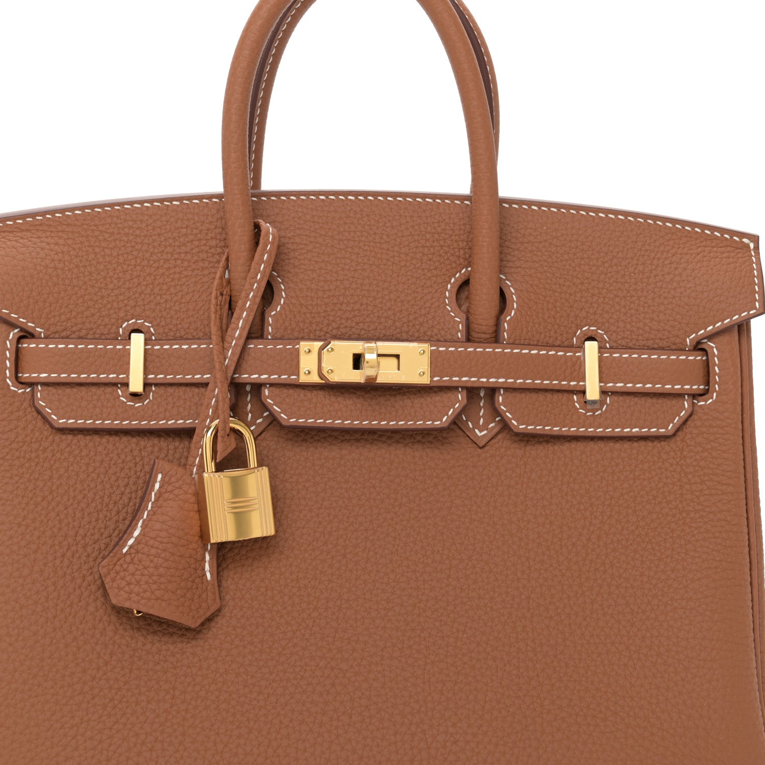 Hermes Togo Birkin 25 Gold 8 of 13